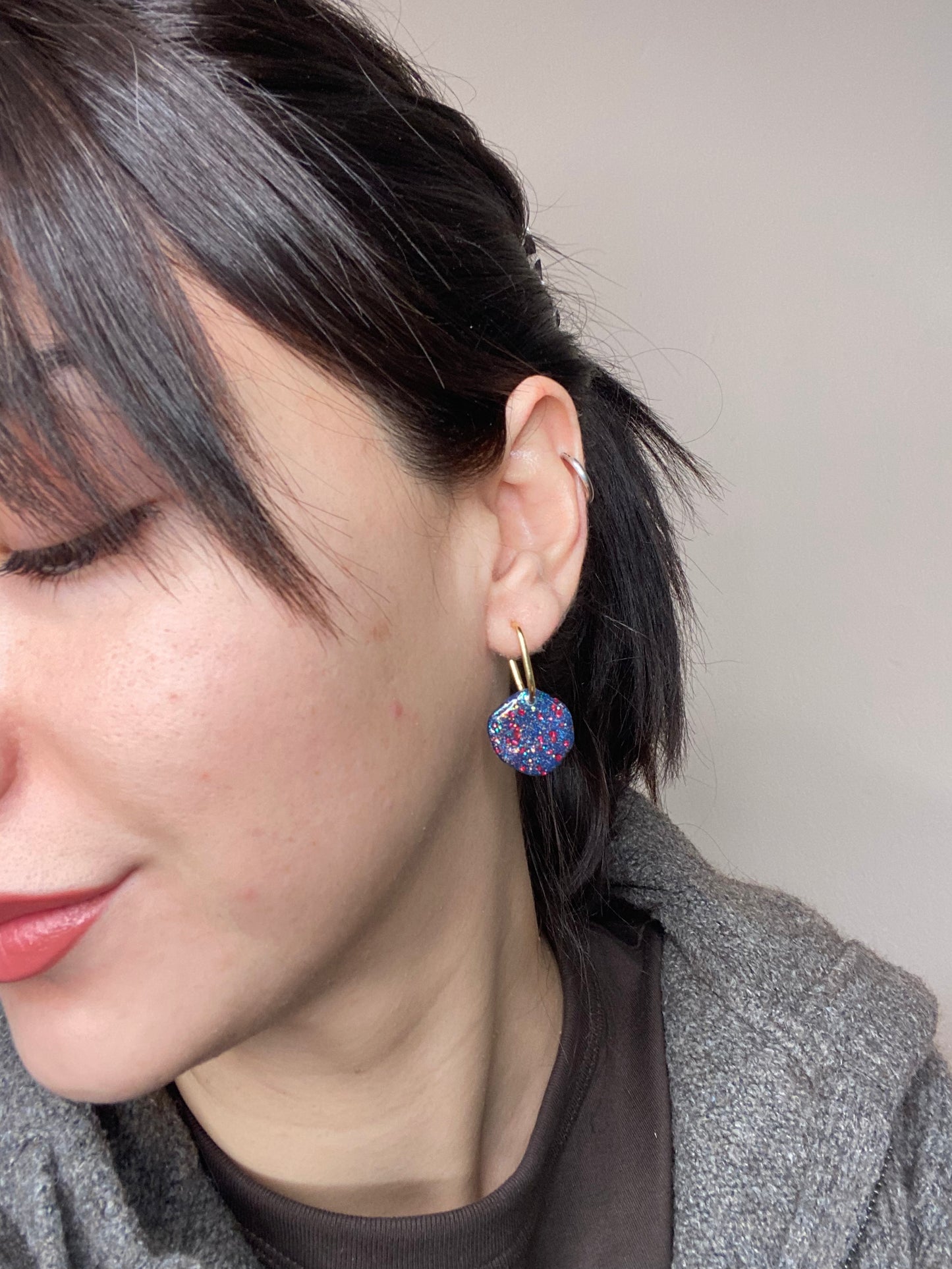 Midnight Spark Earrings