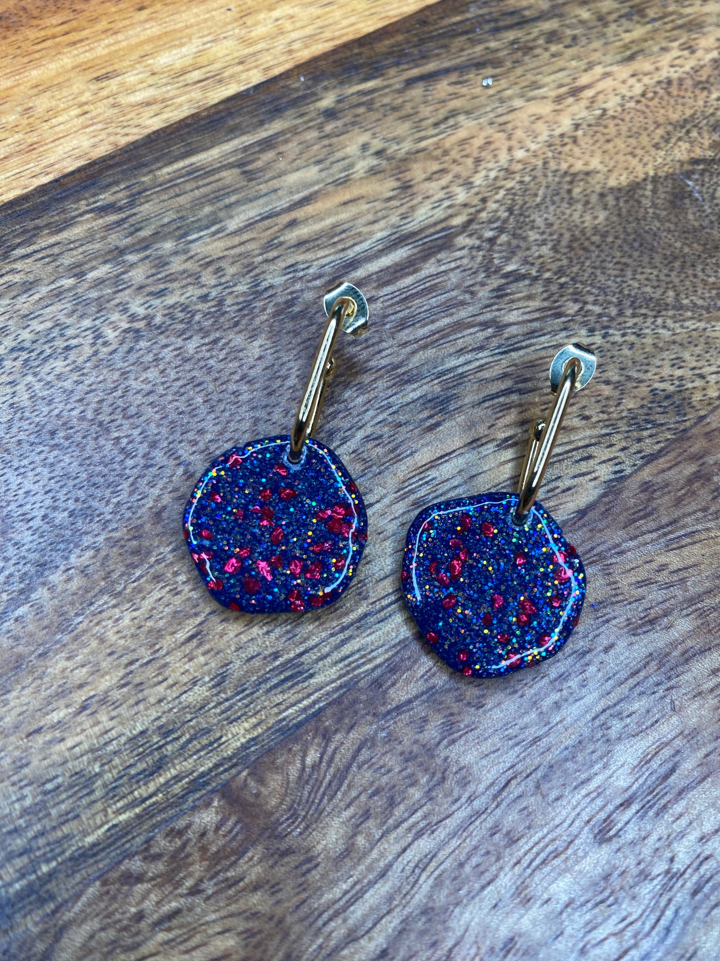 Midnight Spark Earrings